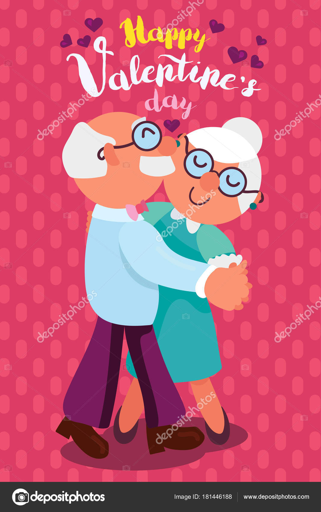 Download Happy Valentines Day Vector Image By C Barsrsind Vector Stock 181446188