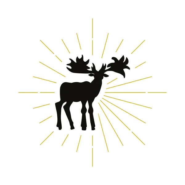 Логотип силуету ретро лосьйону — стоковий вектор