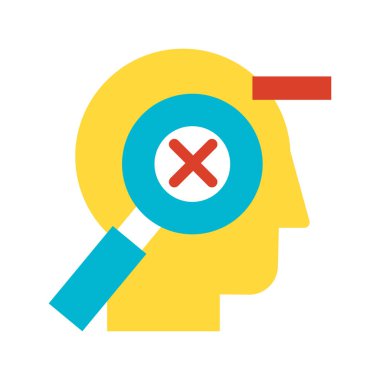 Beyaz arkaplanda düz vektör resim grafiği düzeltme hataları