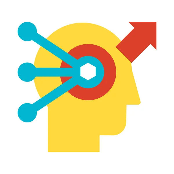 Solución de problemas y análisis icono de vector plano — Archivo Imágenes Vectoriales