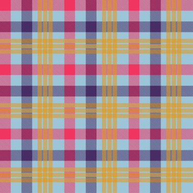 Tartan turuncu renksiz vektör deseni