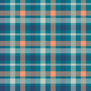 Tartan çok renkli kesintisiz vektör desen
