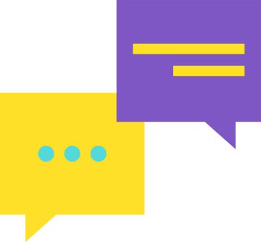 İleti Sohbeti Simgesi Tasarım Stili