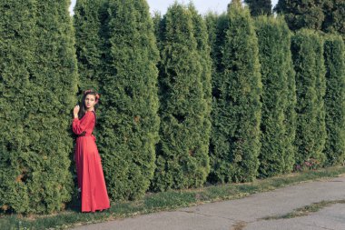 Kent parkta yaz yürüyüş