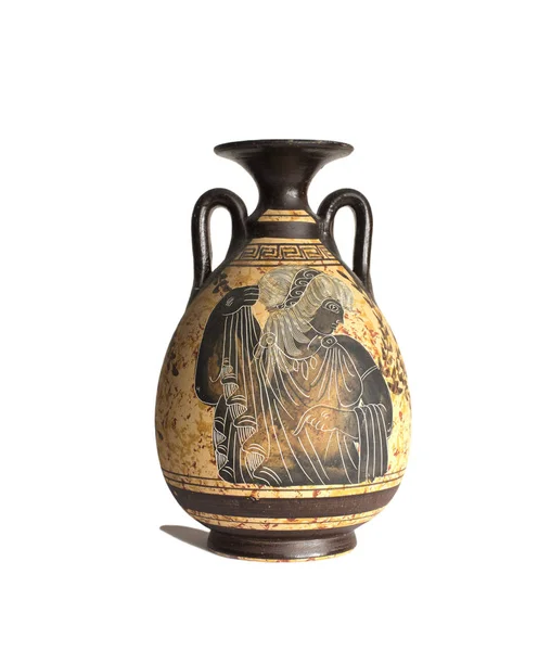 ワインのための古代ギリシャのアンフォラ — ストック写真