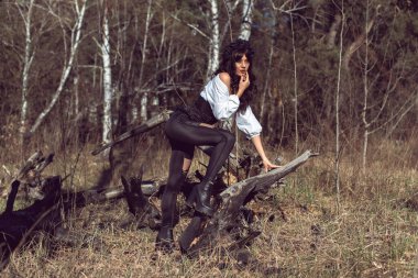 Güneşli bir günde bahar fotoğraf çekimi