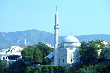 Yaz, Bosna ve Hersek'teki Mostar altında Avrupa'ya seyahat