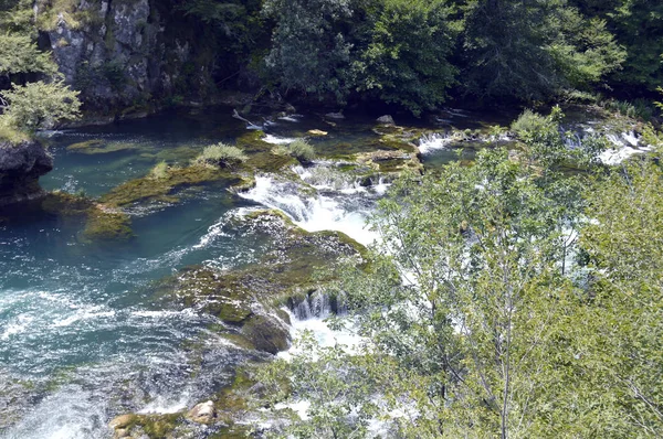 Cascada Strbacki Buk Río Una Cerca Bihac Bosnia Herzegovina — Foto de Stock