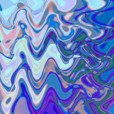 Görsel dalga ve ışıklandırma efektleriyle gradyanın soyut renk arkaplanı