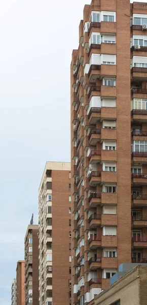社会住房高层马德里西班牙 — 图库照片