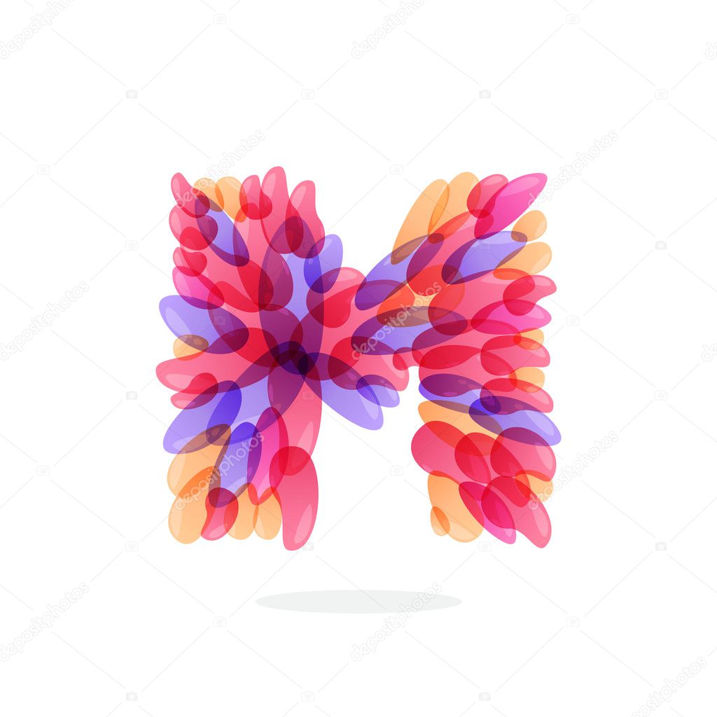 Brush stroke pattern. Vector elements for posters, t-shirts and cards.