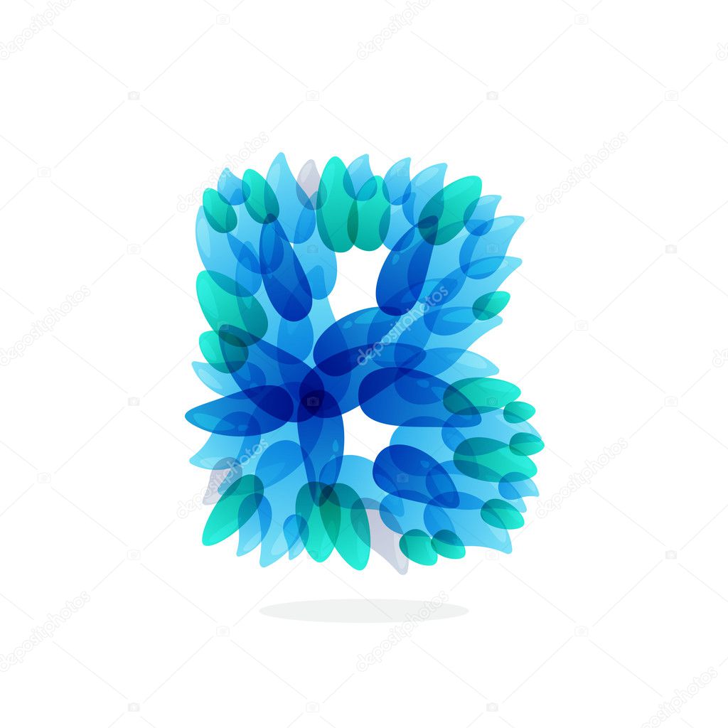 Brush stroke pattern. Vector ecology elements for posters, t-shirts and cards.