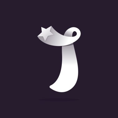Harf ı ile yıldız logo.
