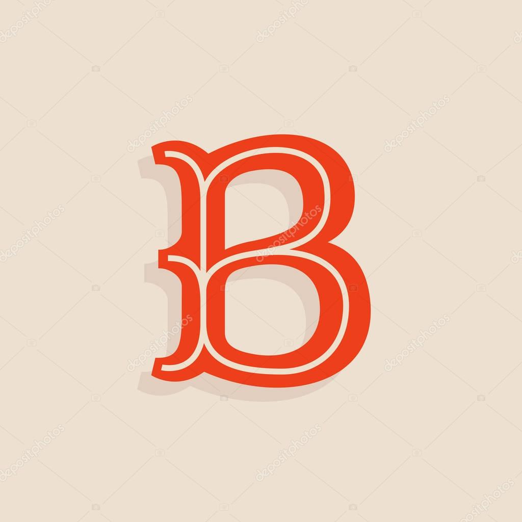 Slab serif retro typeface. Vector vintage typography for your posters, sportswear, club t-shirt, banner, etc.