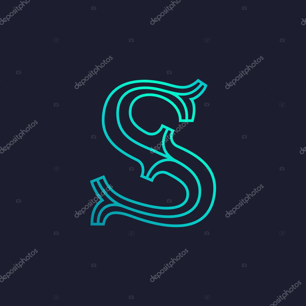 Vector font for your fashion poster, jewelry banner, boutique card etc.