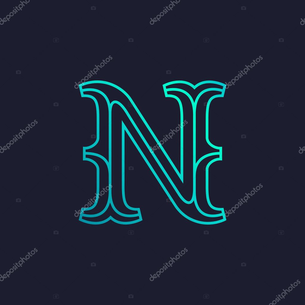 Vector font for your fashion poster, jewelry banner, boutique card etc.
