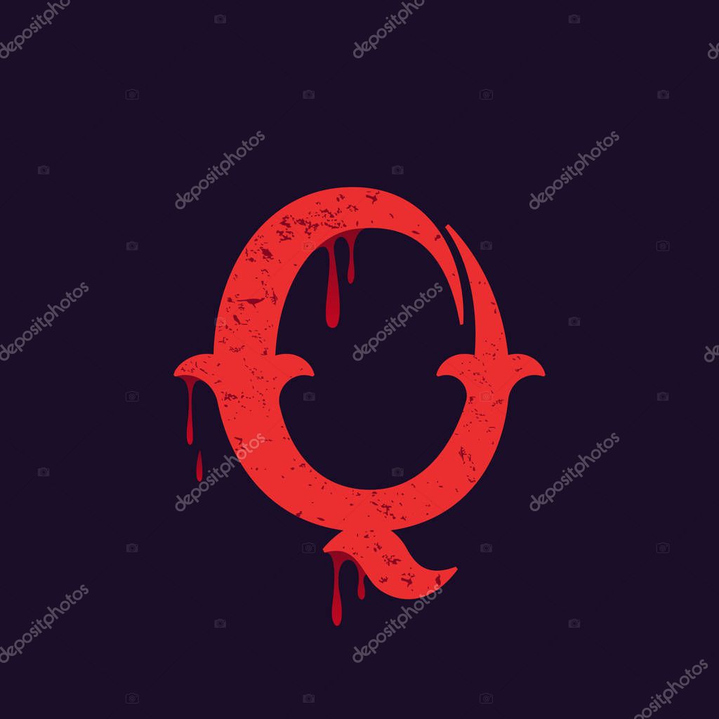 Vector font for historical labels, posters etc.