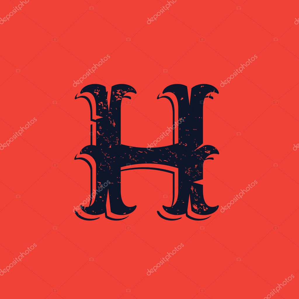 Vector font for historical labels, posters etc.