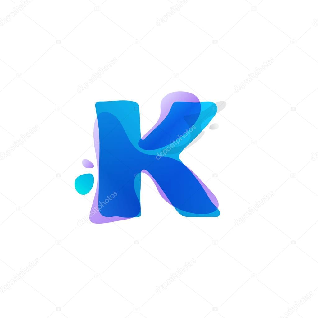 Color overlay style. Vector ecology typeface for labels, headlines, posters, cards etc.