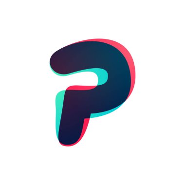 Üst üste binen P harfi logosu.