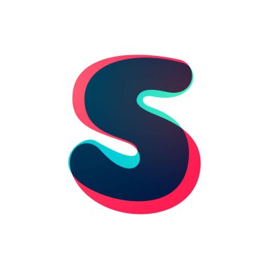 Üst üste binen S harfi logosu.