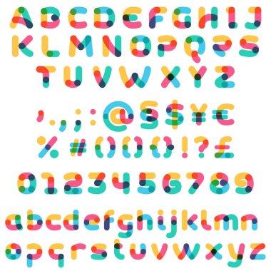 Bir satır tam dizili alfabe ile kesişiyor. 