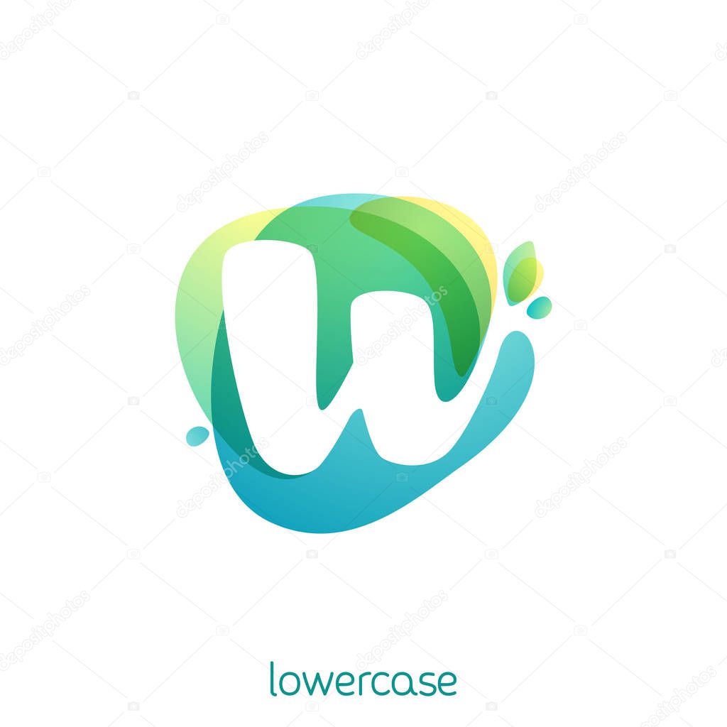 Vector green template can be used for vegan, bio, raw, organic.