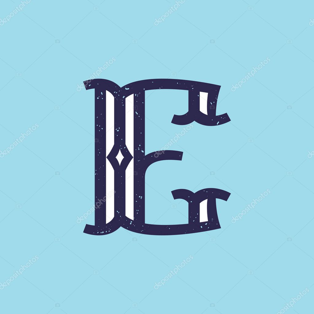 Vector font for your fashion poster, jewelry badge, vintage banner, boutique card etc.