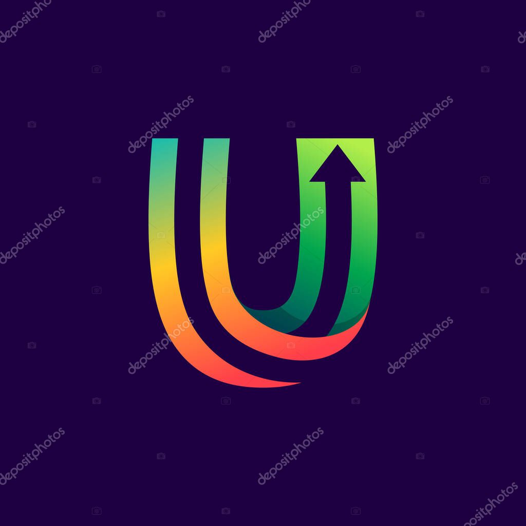 Vector bright colors typeface for delivery labels, business headlines, finance posters, sport cards etc.