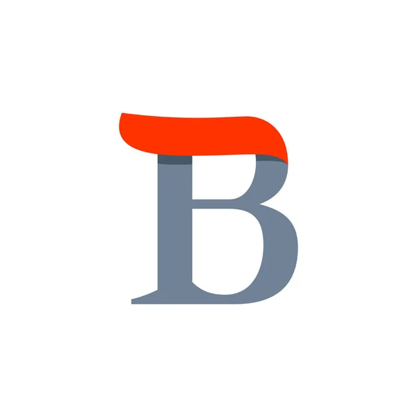 Snelle snelheid B serie letter logo. — Stockvector