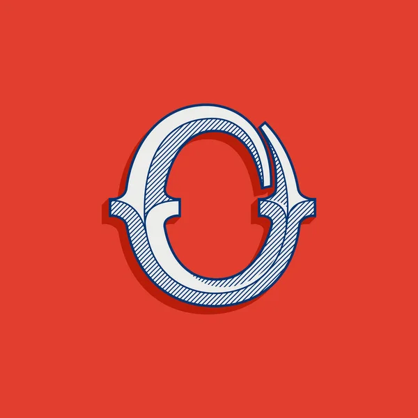 Λογότυπο Επιστολή Στο Κλασικό Στυλ Της Ομάδας Αθλητισμού Vintage Πλάκα — Διανυσματικό Αρχείο