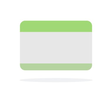 Düz plastik kavanoz krem vektör düz malzeme tasarımı beyaz arkaplan üzerinde izole nesne.