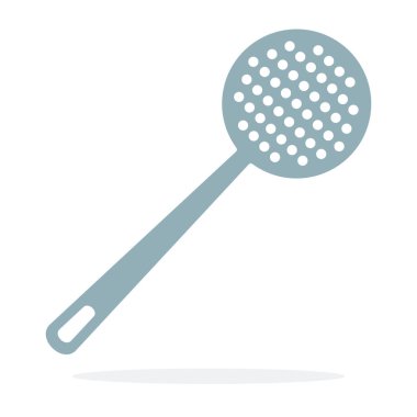 Beyaz zemin üzerinde izole edilmiş vektör düz malzeme tasarımı delikleri olan plastik kaydırıcı.