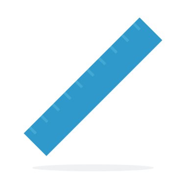 Düz cetvel vektörü izole edildi