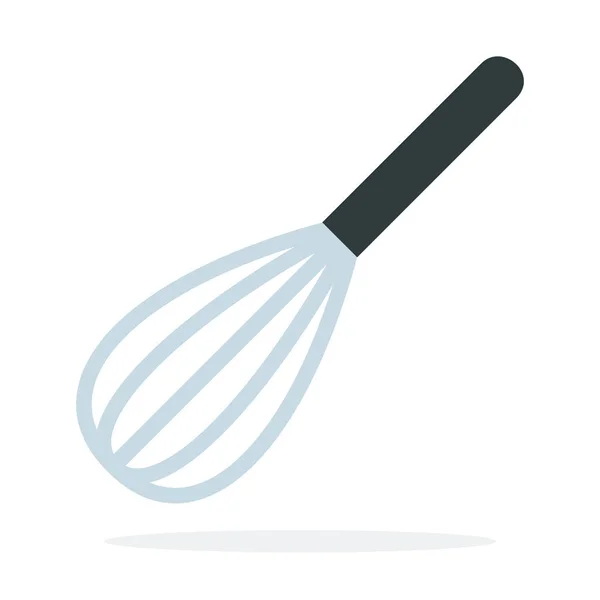 Whisk pro bičování vektorové ploché izolované — Stockový vektor