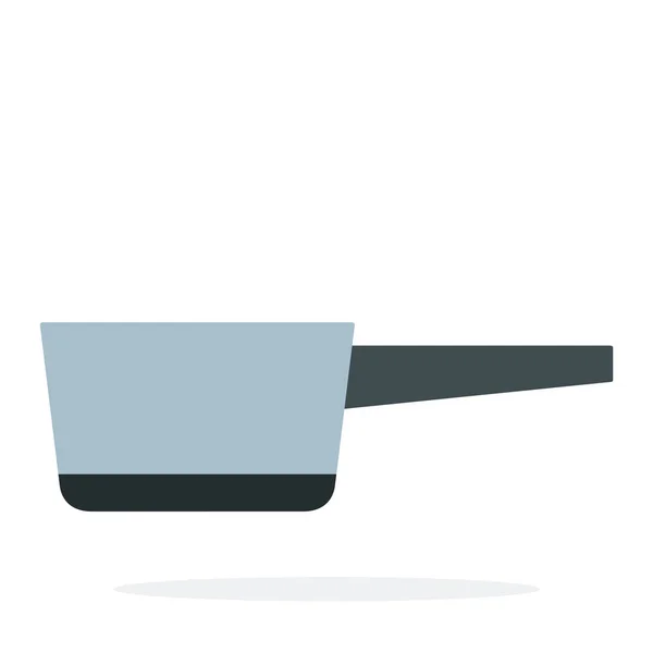 平切手柄向量的厨房平切锅 — 图库矢量图片
