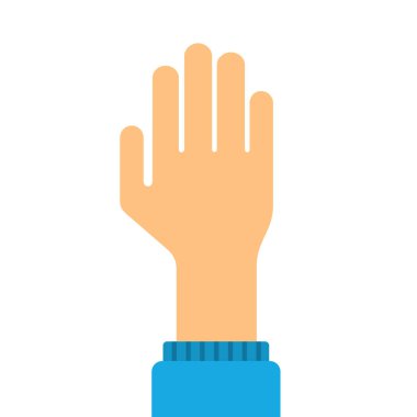 İnsan eli vektörü izole edildi