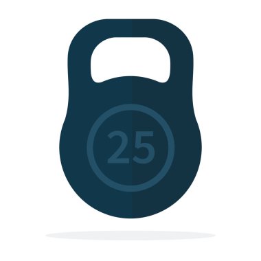 Yalıtılmış 25 kilogram ağırlığında.