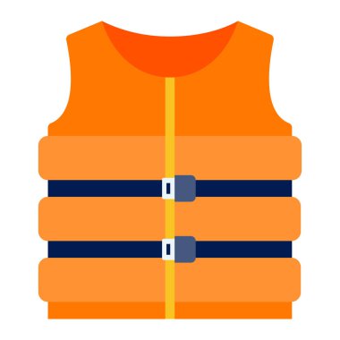 Şişirilebilir deniz canlısı vektör ikonu düz izole