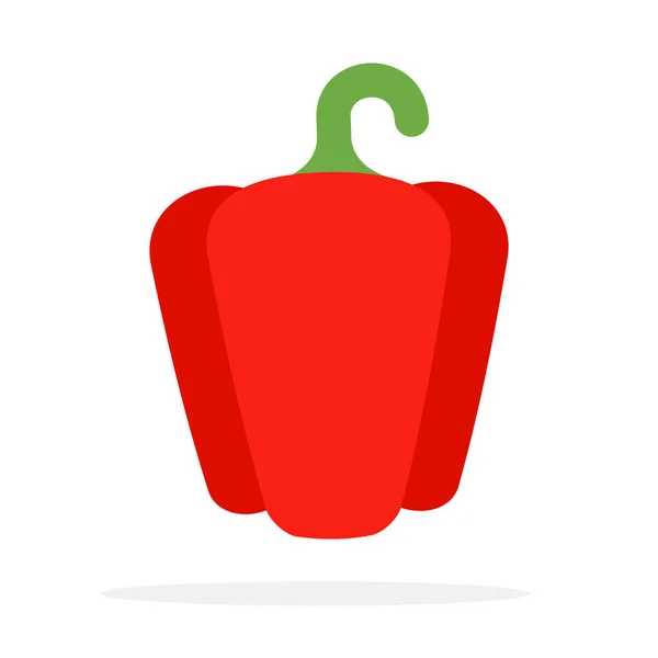 Pimiento rojo vertical — Archivo Imágenes Vectoriales