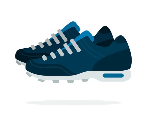 Spor ayakkabıları vektörü tamamen izole — Stok Vektör