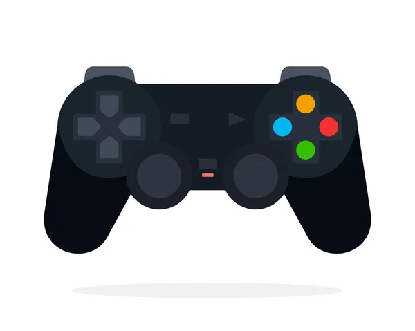 Joystick for video games flat isolated — Stock Vector