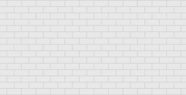Grå tegel vägg vektor platt isolerad — Stock vektor