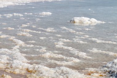 Dead Sea, ölü deniz tuz taşlar