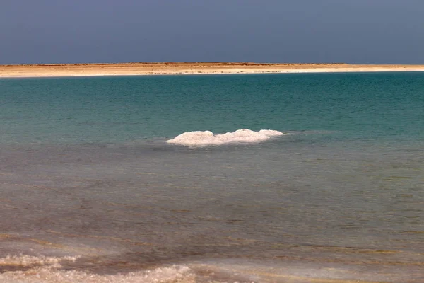 Sůl Mrtvé moře kameny u Mrtvého moře — Stock fotografie