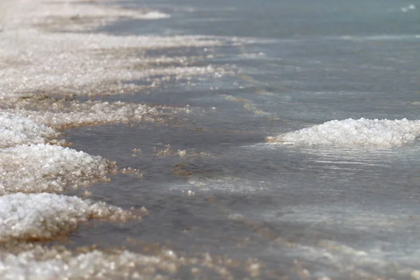 Νεκρά θάλασσα αλάτι πέτρες στη νεκρά θάλασσα — Φωτογραφία Αρχείου