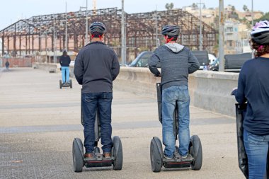 monokoleso elektrik, ulaşım kayak için