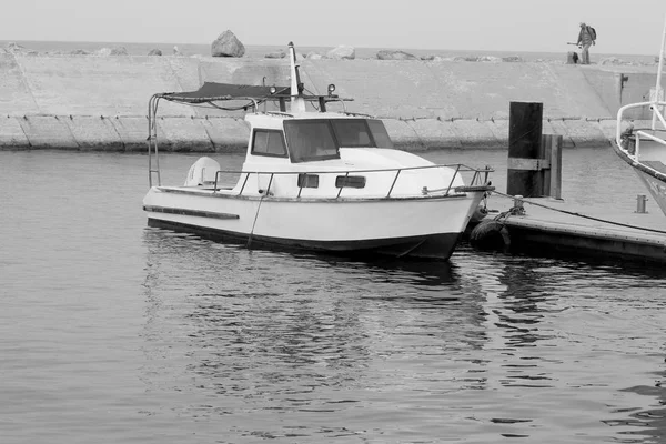 Yacht Sea Port Moored Shore — Stock Photo, Image