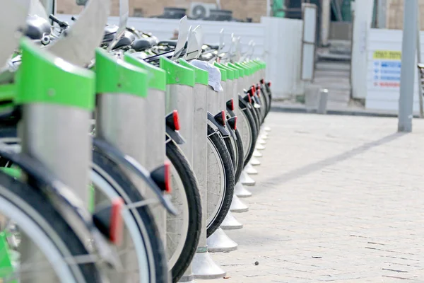 Parking Space Bicycle Transport Parking Stock Picture