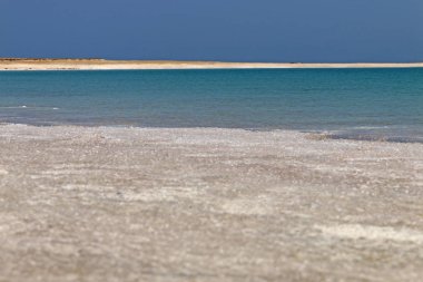 Dead Sea, ölü deniz tuz taşlar